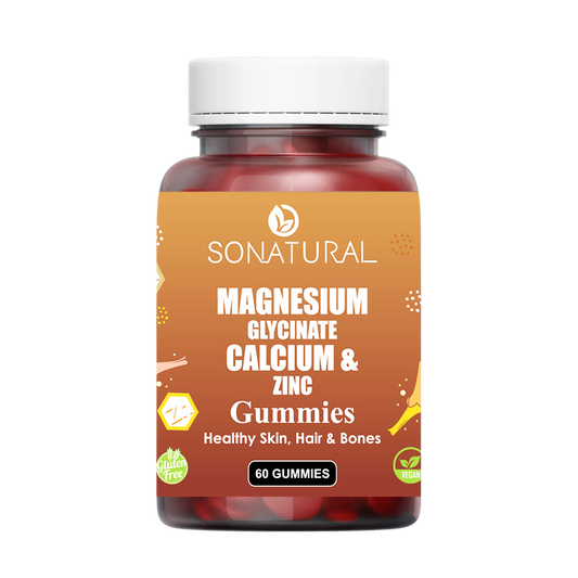 SoNatural Magnesium Glycinate Calcium & Zinc Gummies
