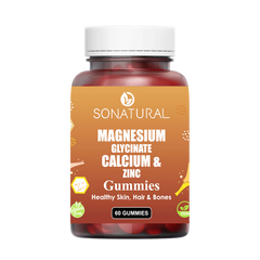SoNatural Magnesium Glycinate Calcium & Zinc Gummies