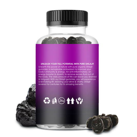 SoNatural Elderberry Shilajit Gummies