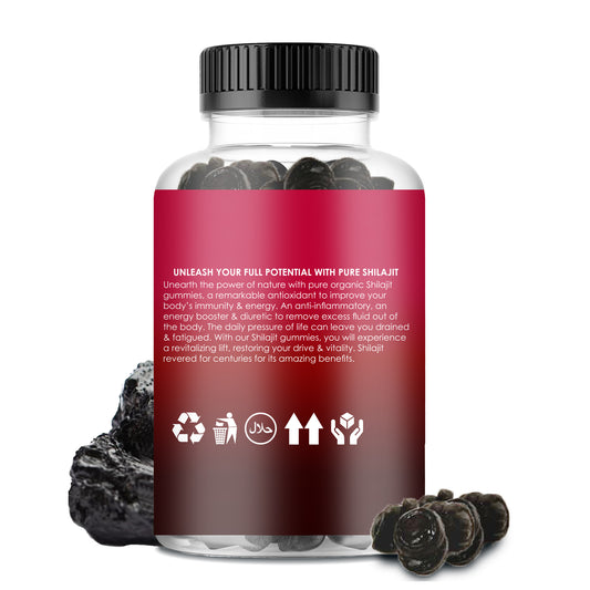 SoNatural Honey & Ginger Shilajit Gummies